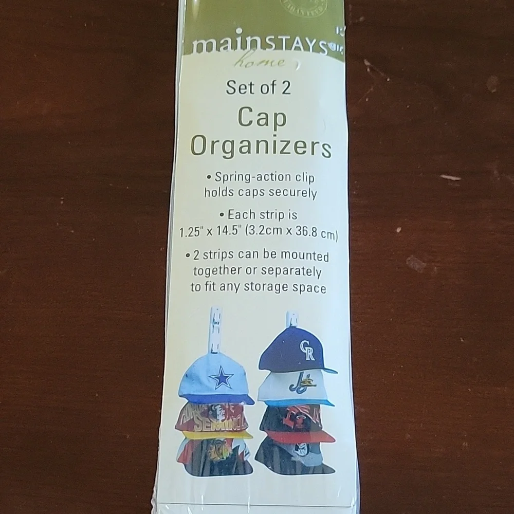 Cap organizer